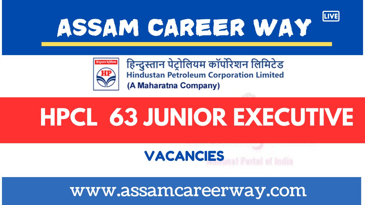 HPCL RECRUITMENT 2025 – APPLY ONLINE FOR 63 JUNIOR EXECUTIVE VACANCIES!