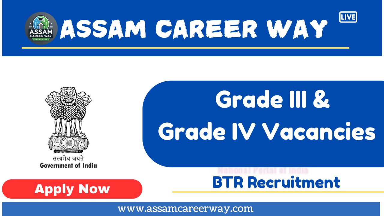 BTR Recruitment 2025 - 569 Grade III & Grade IV Vacancies Announced!