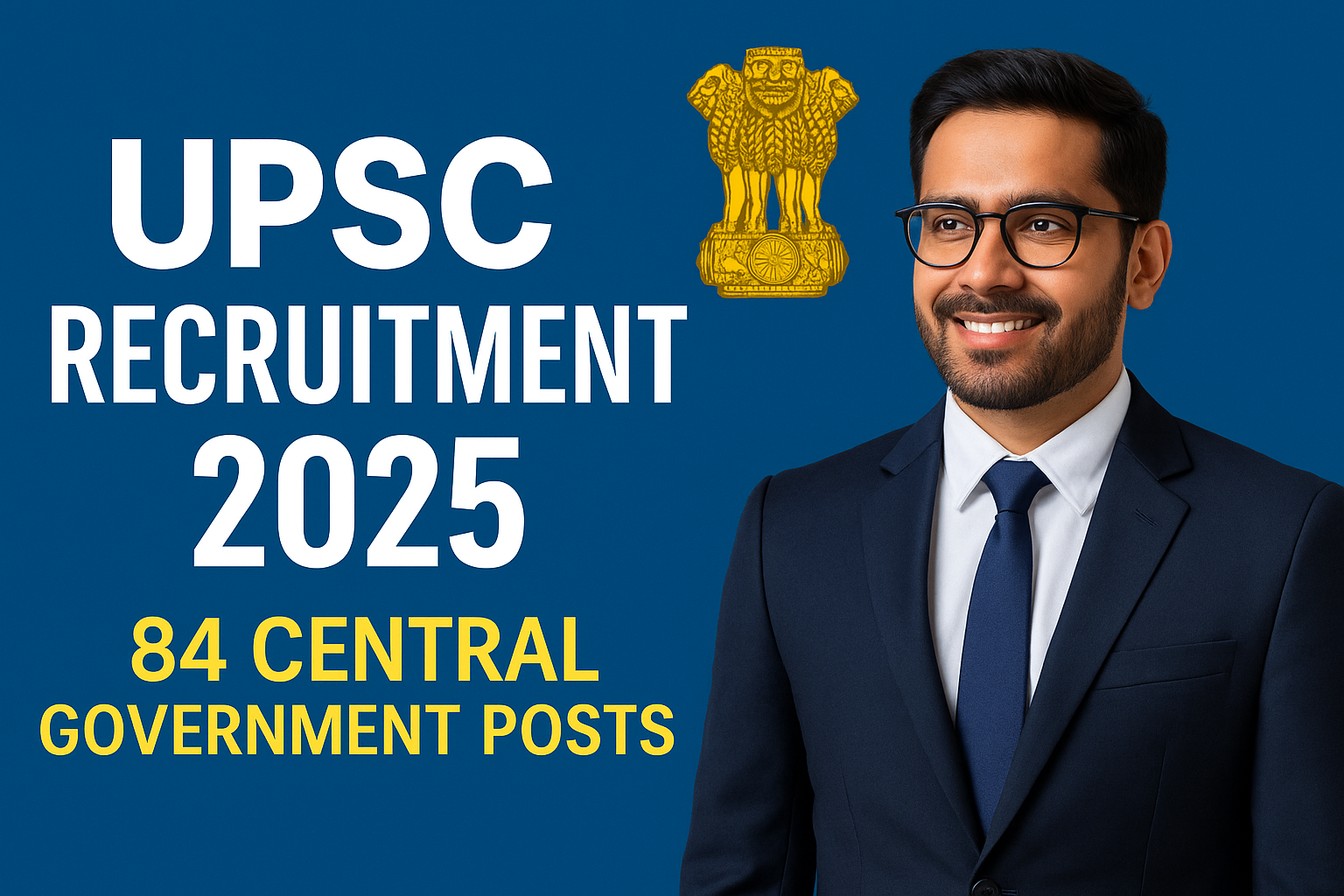 UPSC Recruitment 2025: Unlock Your Central Government Career with 84 High-Profile Vacancies – Apply Today!