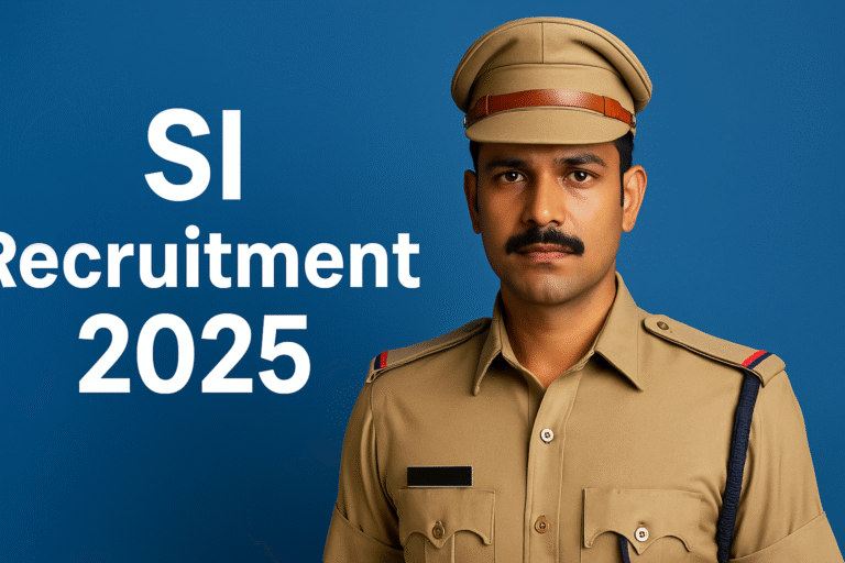SPSC SI Recruitment 2025: 🚨 Apply for 39 Sub Inspector Posts in Sikkim Police – Don’t Miss Out!