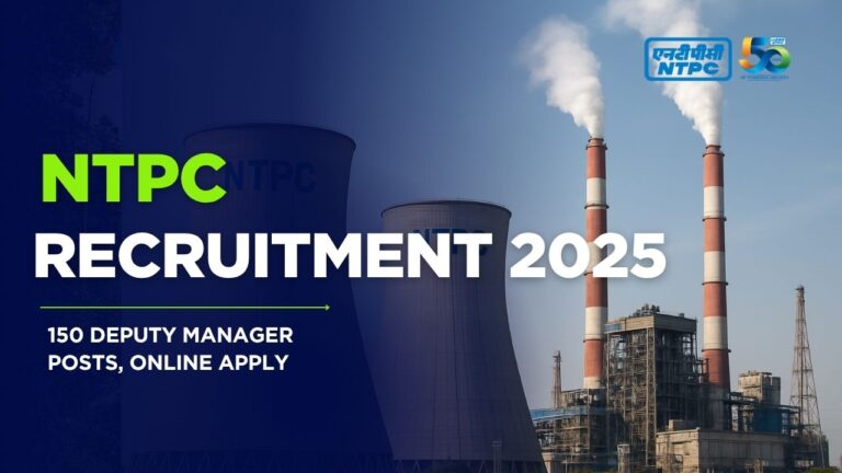 NTPC Deputy Manager Recruitment 2025,