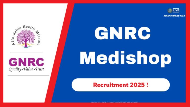 GNRC Medishop Recruitment 2025 – 20 Retail Sales Boy Vacancies | Apply Now