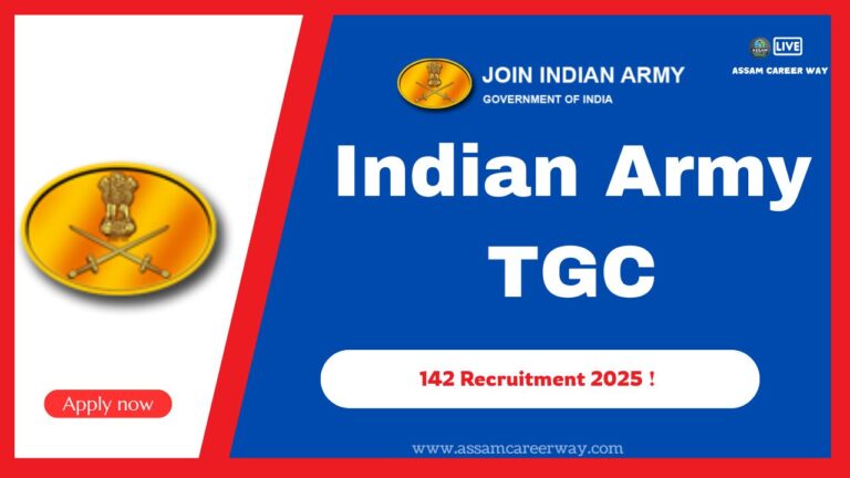 Indian Army TGC 142 Recruitment 2025 – Apply Online for 30 Officer Posts