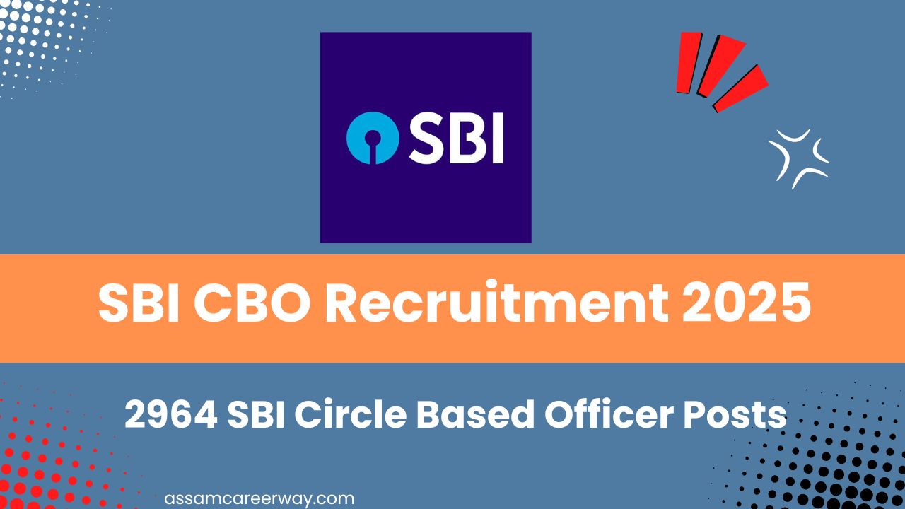 Apply online for 2964 SBI CBO vacancies in 2025 – Secure a government banking career with this recruitment opportunity