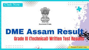 Image of Candidates Checking DME Assam Result 2025