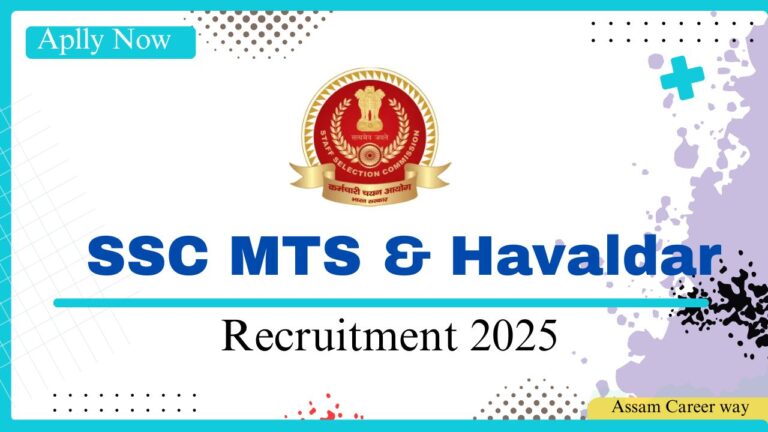SSC MTS 2025 Notification – Apply Online for 1075+ Vacancies (MTS & Havaldar