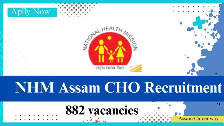 NHM Assam CHO Recruitment 2025