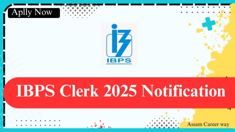 IBPS Clerk 2025 notification released for CRP CSA-XV exam, apply online now