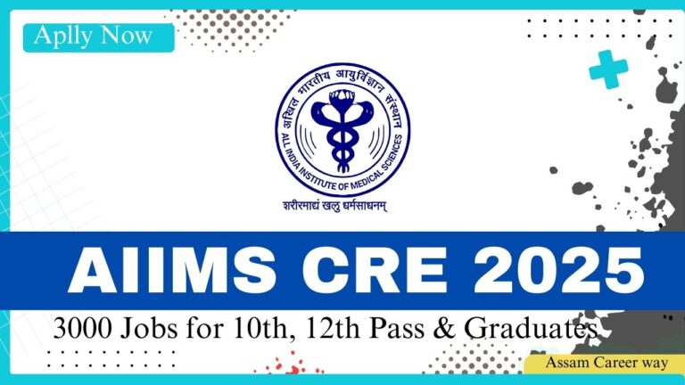 AIIMS CRE 2025 Recruitment