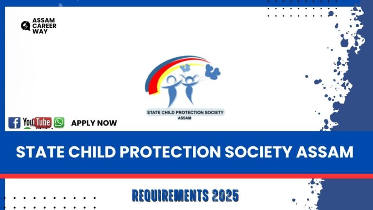 State Child Protection Society Assam Recruitment 2025 – 658 Posts, Apply Online