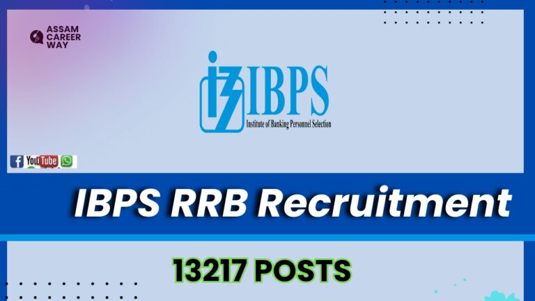 IBPS RRB Recruitment 2025 – 13217 Posts, Online Apply