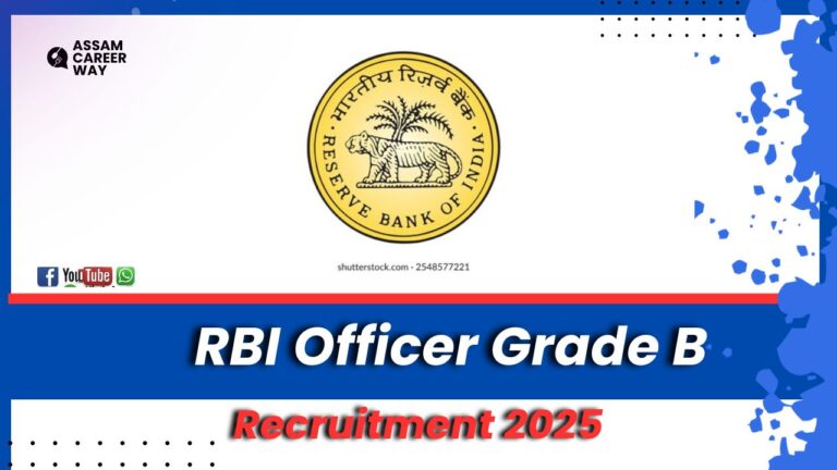 RBI Officer Grade B Recruitment 2025 – Apply Online for 120 Posts