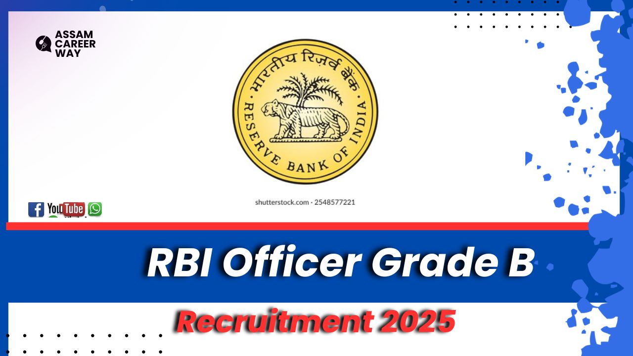 RBI Officer Grade B Recruitment 2025 – Apply Online for 120 Posts