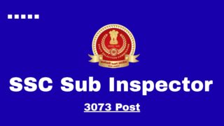 SSC CPO Recruitment 2025 – Apply Online for 3073 Sub Inspector Posts | Delhi Police & CAPF Vacancy